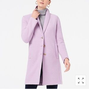 J Crew Mercantile Boiled Wool Topcoat